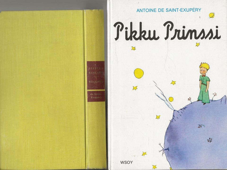 Antoine de Saint-Exupery: Pikku Prinssi.  Siipien sankarit. Yölento.