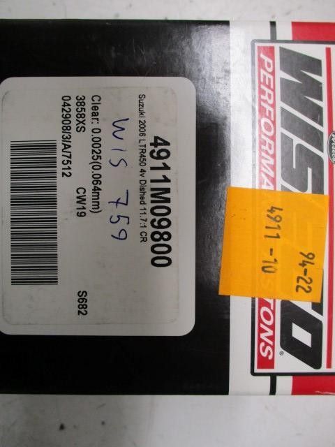 Wiseco Mäntäsarja 2006-11 Suzuki LT-R450 98.00mm