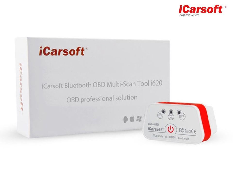 ICarsoft I_620 Bluetooth vikakoodinlukia