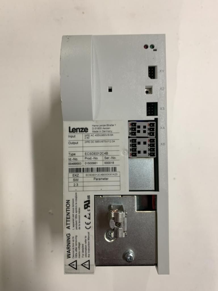 Jännitelähde Lenze ECSDE012C4B power supply