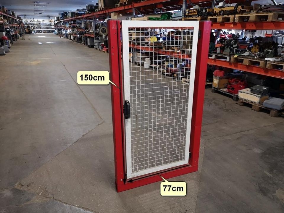 Metallinen portti 150x75 cm