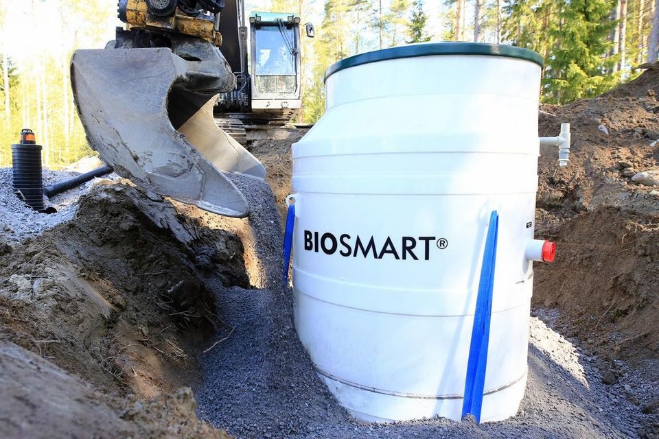 BIOSMART® pienpuhdistamo jätevedelle 1-6 henk