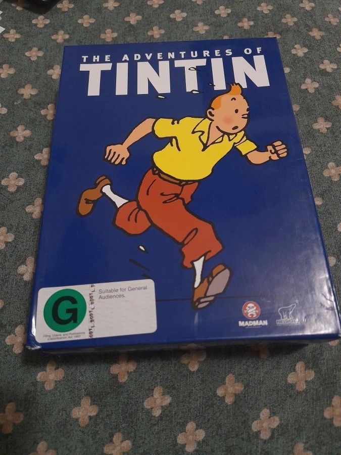 Dvd box The adventures of tintin