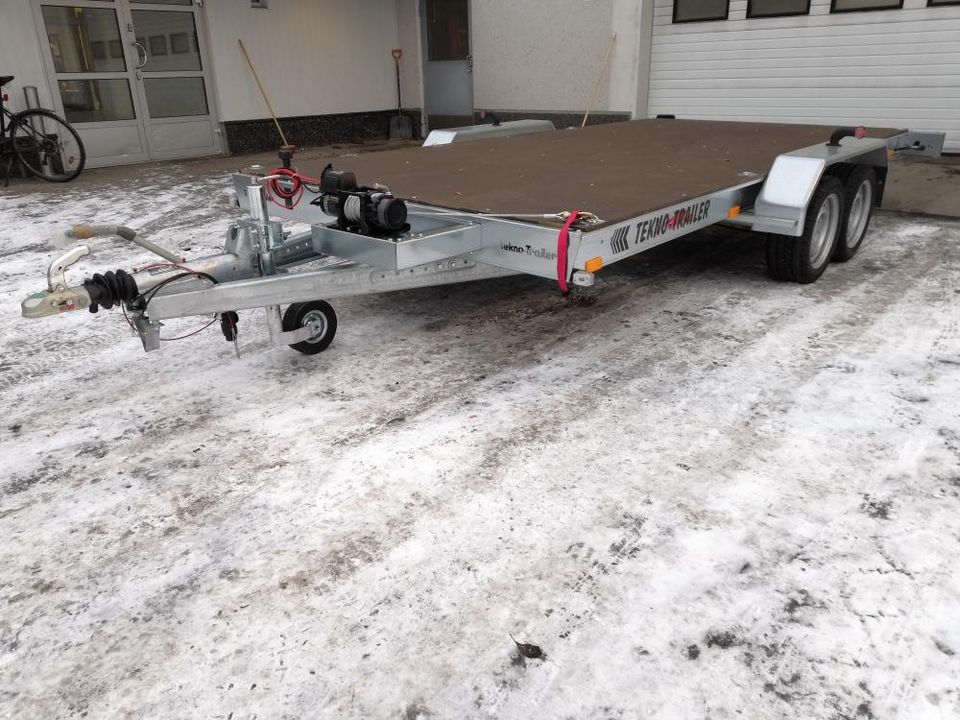 Tekno-Trailer AT 4100 autotraileri peräkärry