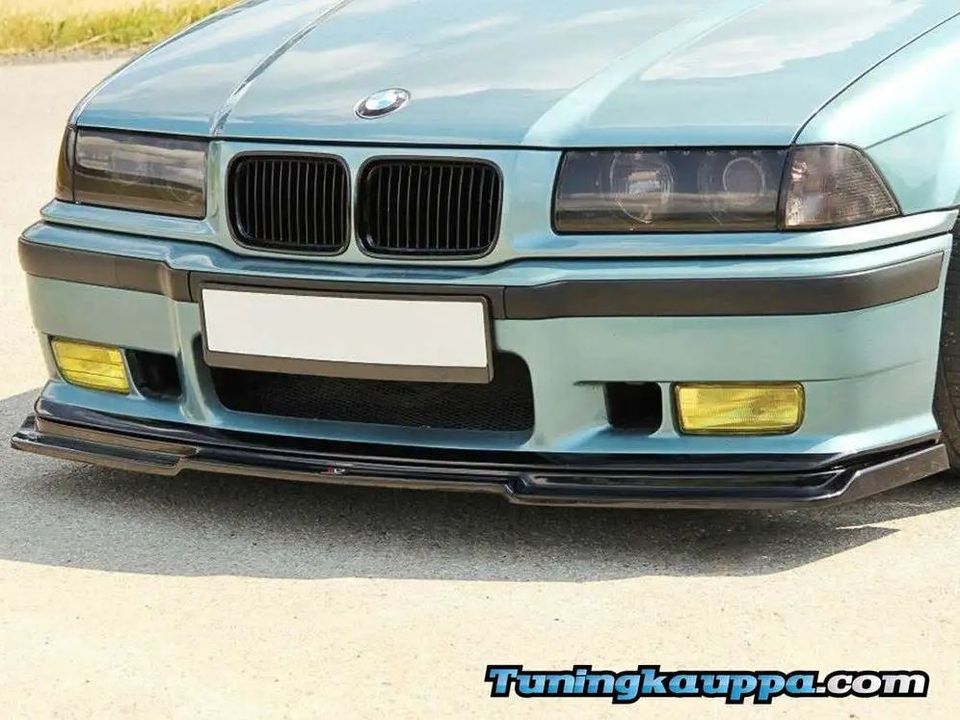 BMW E36, Maxton Design etupuskurin lippa (matta)