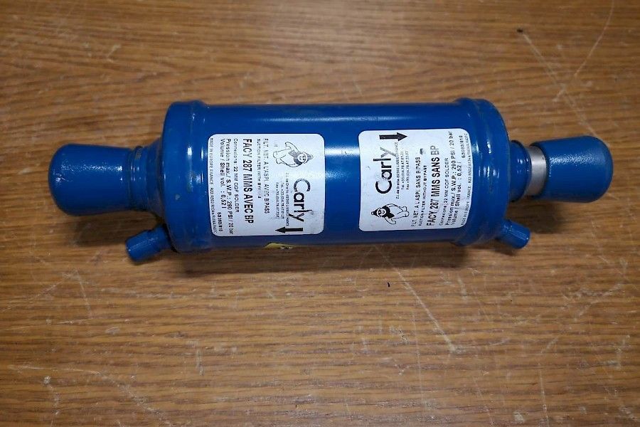 Suction filter without bypass facy 287 mms sans bp