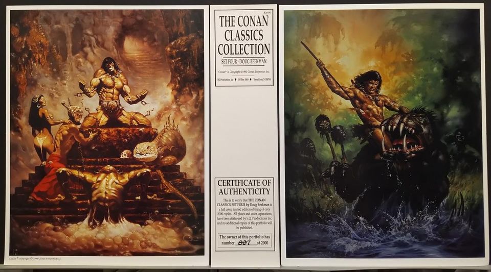 Portfolio, yms. 021 Conan Classics Collection 4