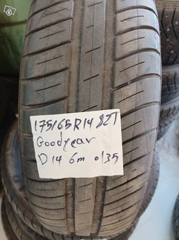 Kesärenkaat 175/65R14 88T goodyear Q73