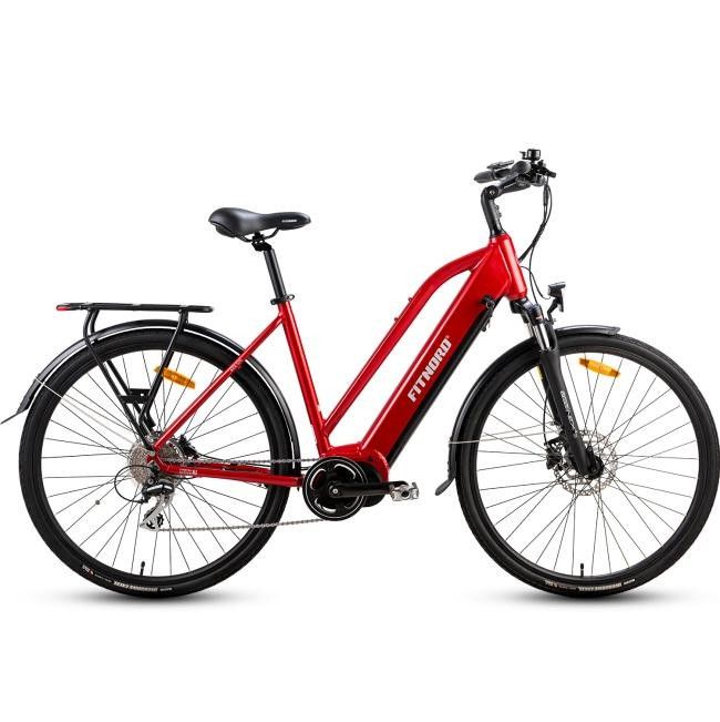 FitNord Ava 500 Sähköpyörä 2023, punainen