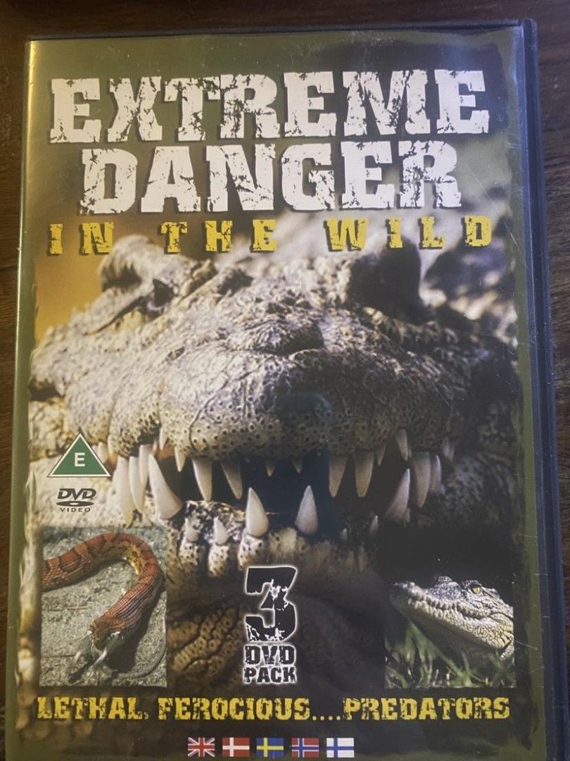 Extreme danger in the wild Dvd Uusi