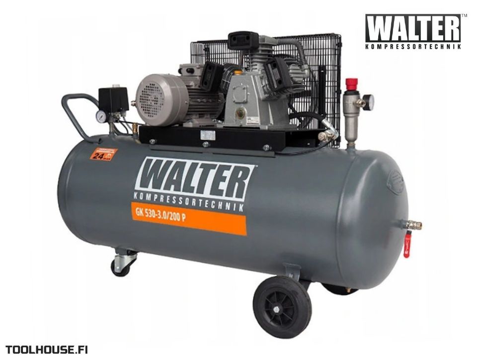 Kompressori,valurauta 3KW Walter