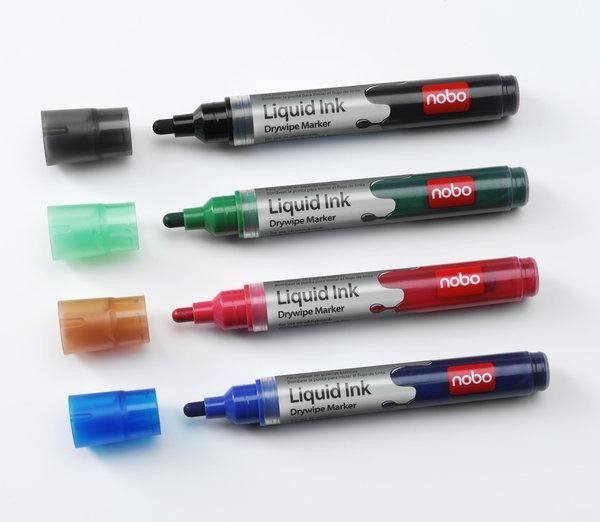 Valkotaulutussit Liquid Ink 3in1 4 kpl värilajitel