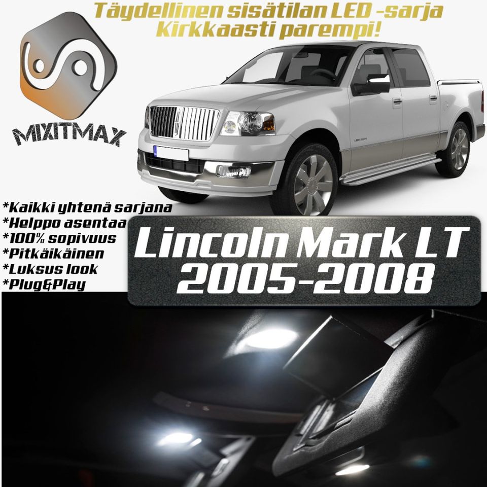 Lincoln Mark LT (MK1) Sisätilan LED -muutossarja