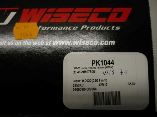 Wiseco mäntä- ja tiivistesarja Honda TRX 300 88-00