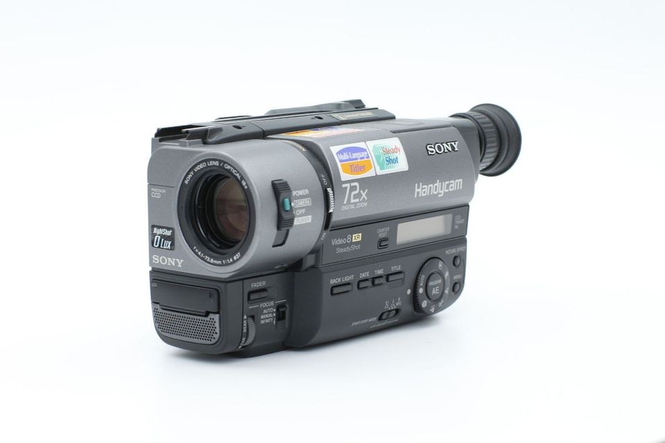 Sony CCD-TR640E, Video 8 / Video 8 XR / Hi8