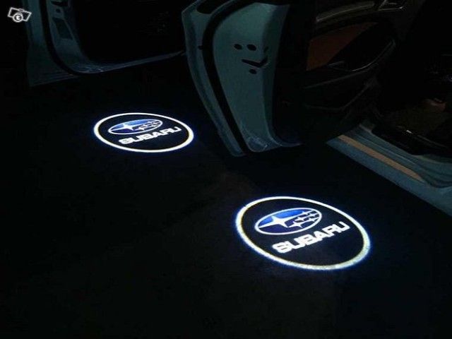 Subaru logolliset projektorivalot oviin;2kpl sarja