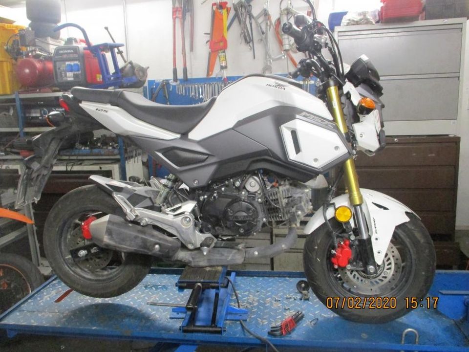 Honda MSX 125 2019 osia