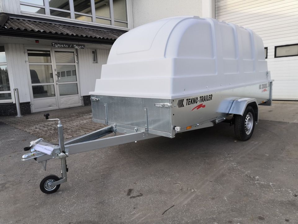 Tekno-trailer 3500l -s kampanja 5v rakennetakuulla