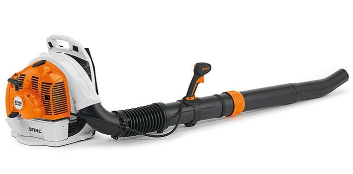 Stihl BR 450 C-EF reppupuhallin startilla