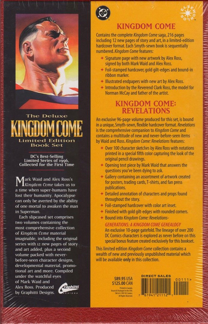 Sarjakuvakirja US 091 Kingdom Come DLX DC