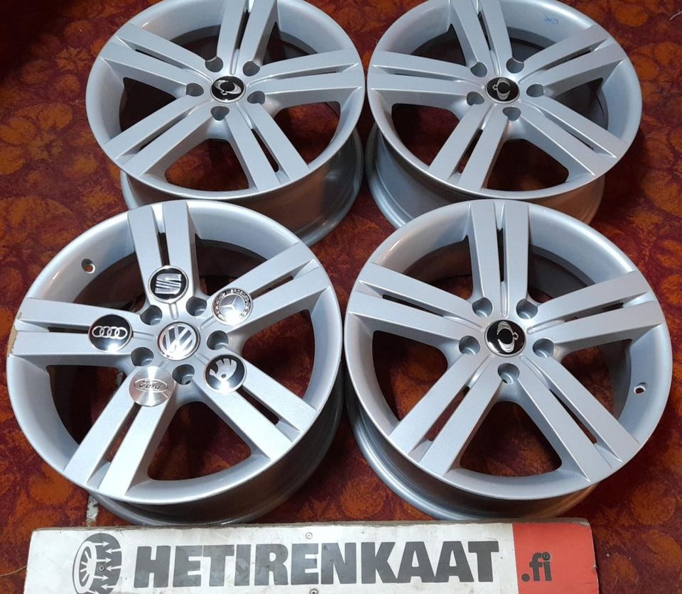 AUDI SEAT SKODA 5x112 R17 alumiini vanteet