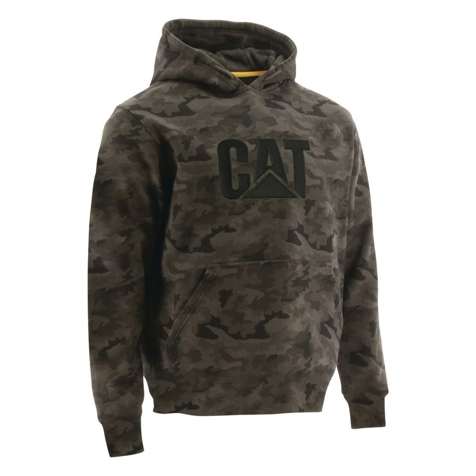 CAT Trademark Night Camo huppari