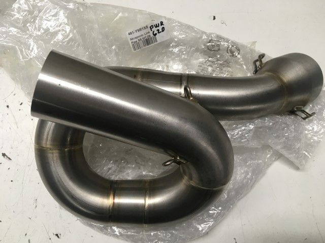 Akrapovic Link Pipe SS yamaha MT-09 2014-