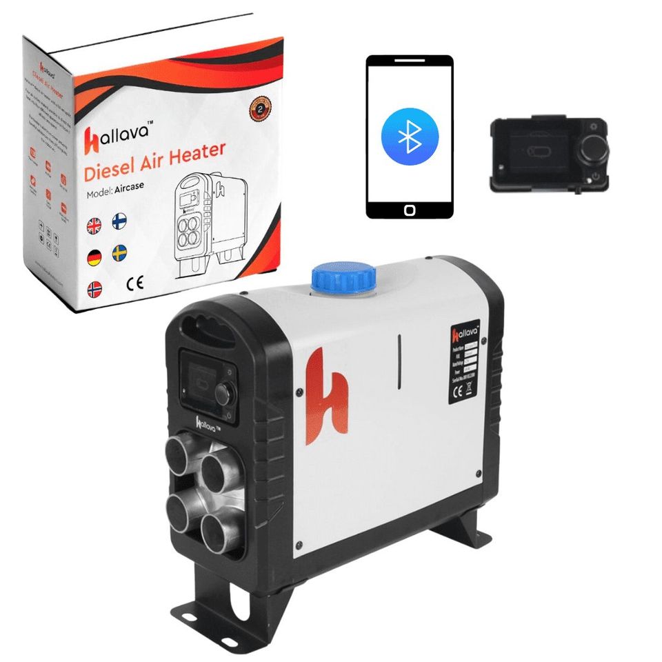 Hallava aircase pro bluetooth 5kw & 8kw 12v & 230