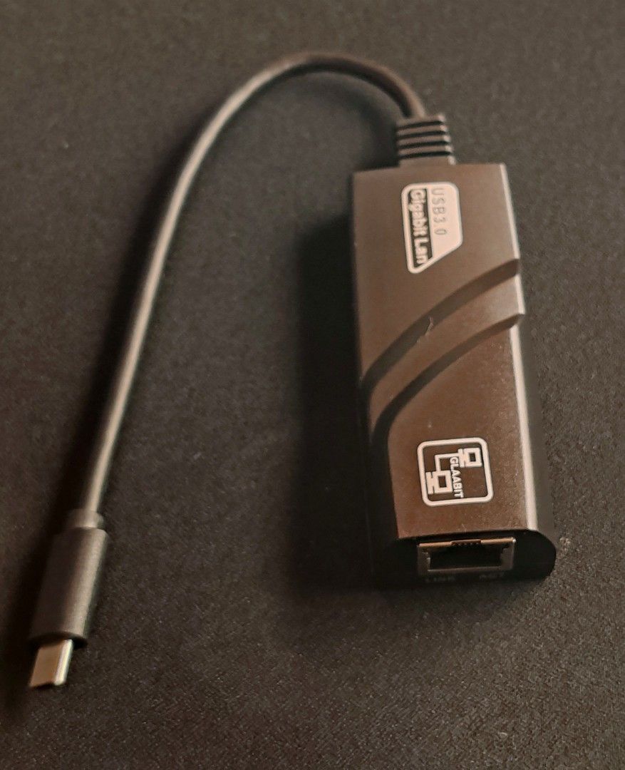 LAN Adapteri Gigabit 1000mbs USB-C to RJ45