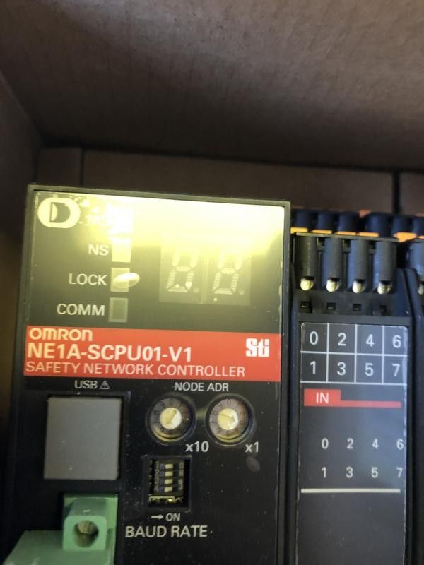 Omron Safery network controller NE1A-SCPU01-V1