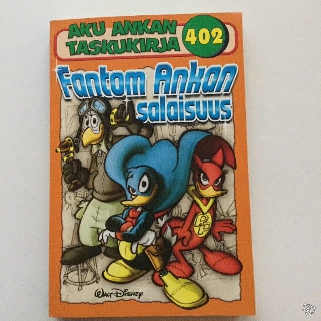 Aku Ankan taskukirja nr. 402 Fantom Ankan salaisuu