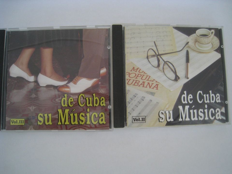 De Cuba su Musica CD 2 kpl Kuubalaista musiikkia