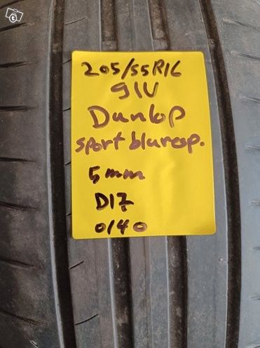 Kesärenkaat 205/55R16 Dunlop Q54