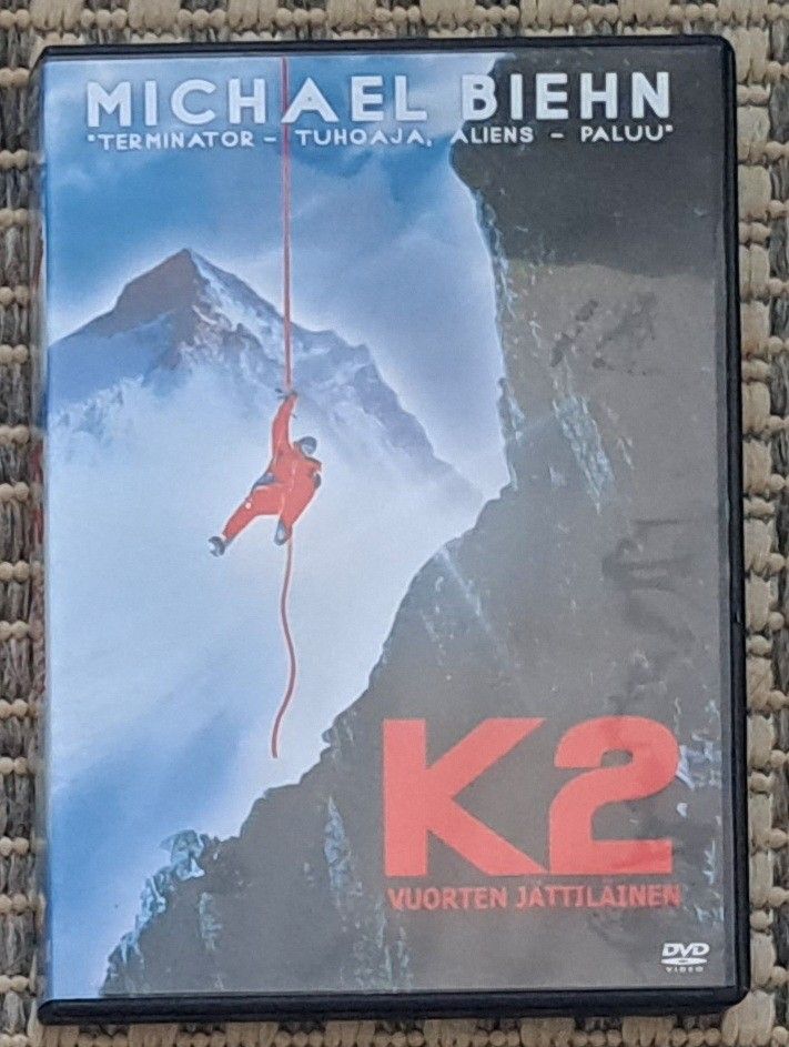K2 vuorten jättiläinen dvd