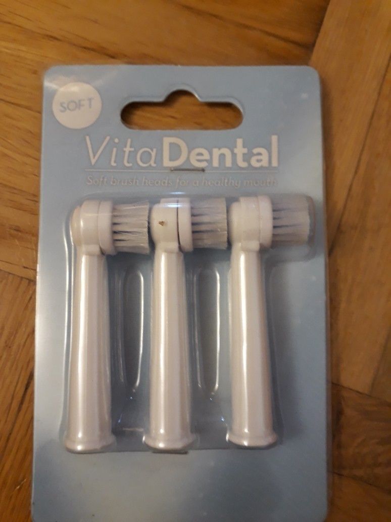 ALE VitaDental sähköhammasharjan 3 vaihtopäätä