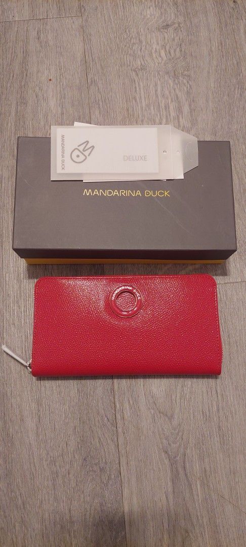 Uusi Mandarina Duck nahka lompakko