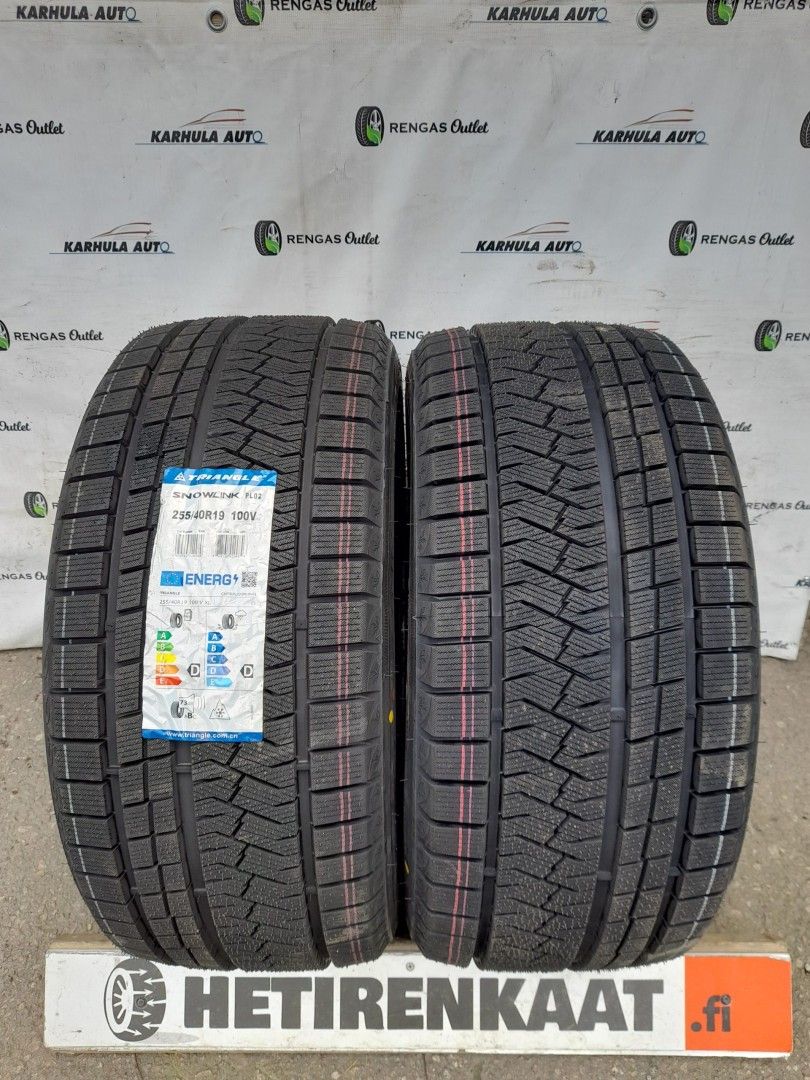 255/40 R19" Uudet Renkaat Triangle