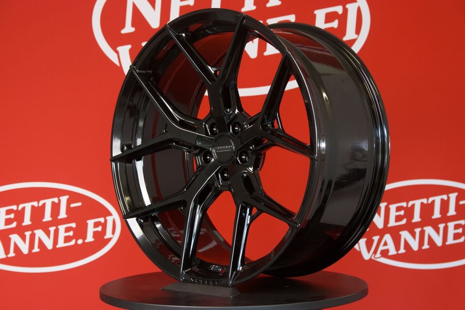 Vossen Hf-5 Gloss Black 9.5/10.5x21.0" 5x120 ET22/