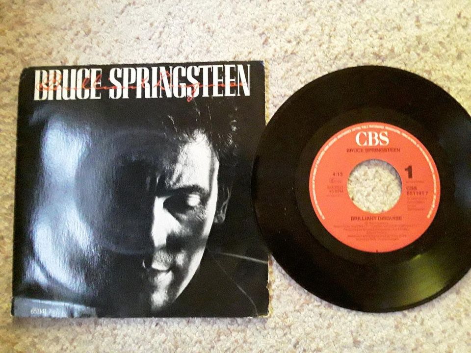 Bruce Springsteen 7" Brilliant disguise /Lucky man