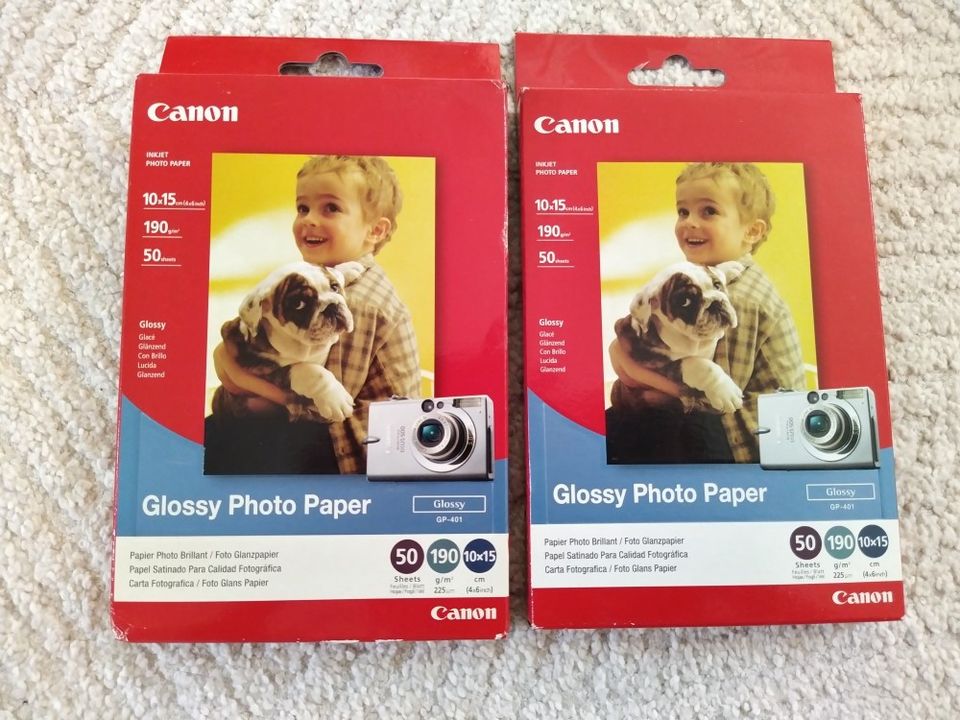 Canon Glossy GP-401 valokuvapaperia 10*15