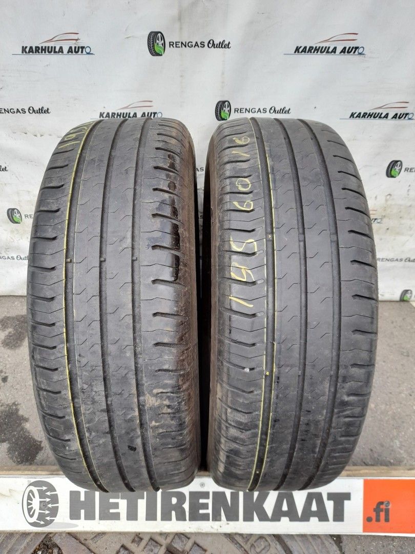 195/60 R16" Tarkistettu rengas Continental