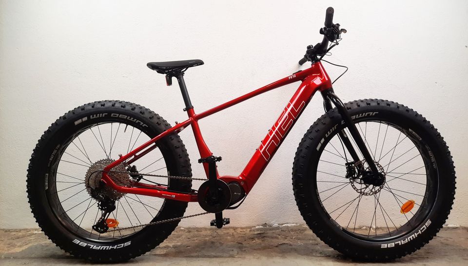 Erä HEL FE12 Fatbike 26" 12-v Shimano EP8 85Nm 630