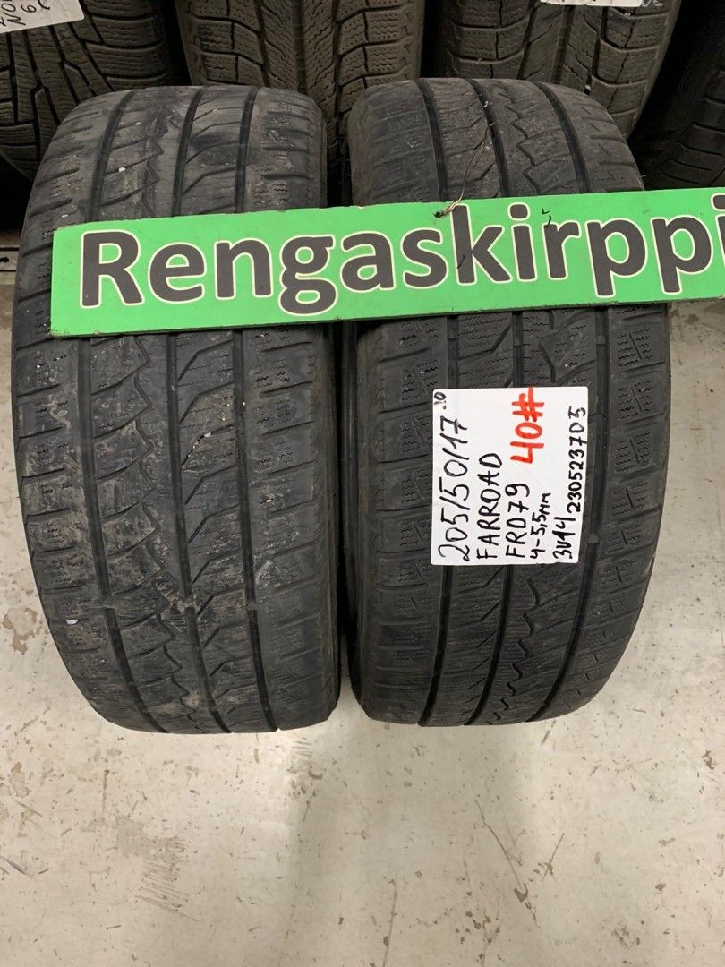 205/50R17 Farroad käytetyt kitkarenkaat