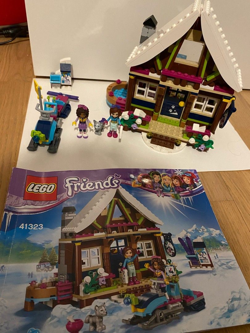 LEGO Friends laskettelukeskuksen lomamökki