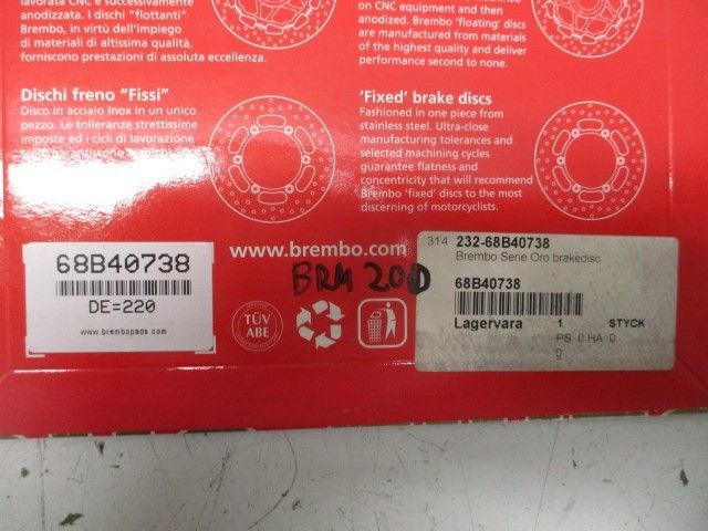 Uusi Brembo Oro jarrulevy Vespa GTS 125