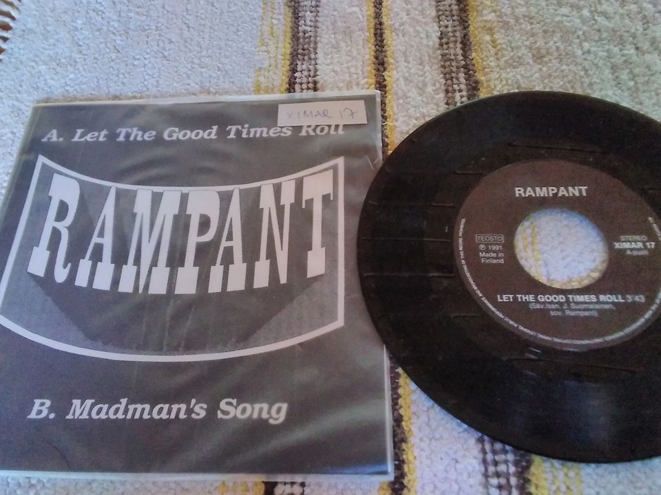 Rampant 7" Let the good times roll