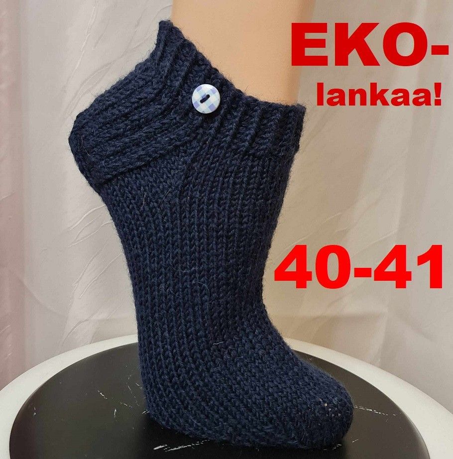 Ekologiset villasukat/sukkaset, koko 40-41