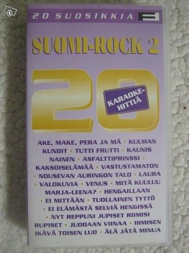 Suomi-Rock 2 VHS-karaokekasetti, Imatra/posti