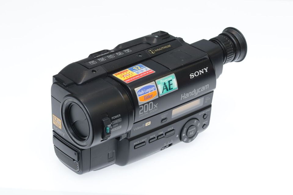 Sony CCD-TR412E, video 8 / video 8 XR