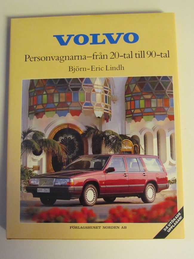 Kirja Volvo Personvagnarna - från 20 - tal till 90